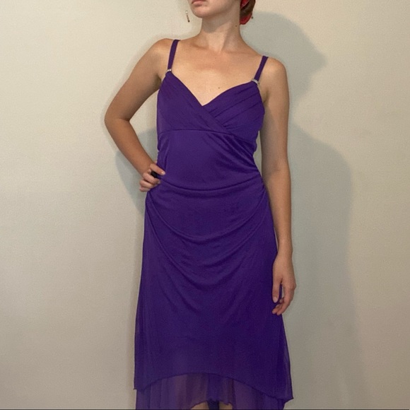 Purple Oasis Dress - Picture 2 of 6